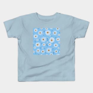 White and blue Kids T-Shirt